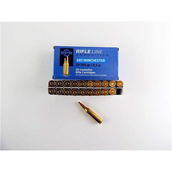 PPU .243 WIN AMMO LOT