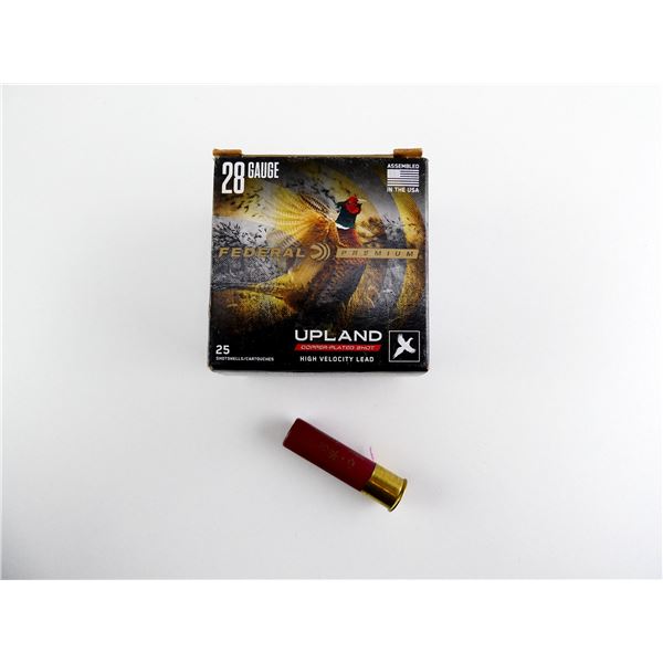 FEDERAL PREMIUM 28 GAUGE 2 3/4" SHOT SHELL AMMO LOT
