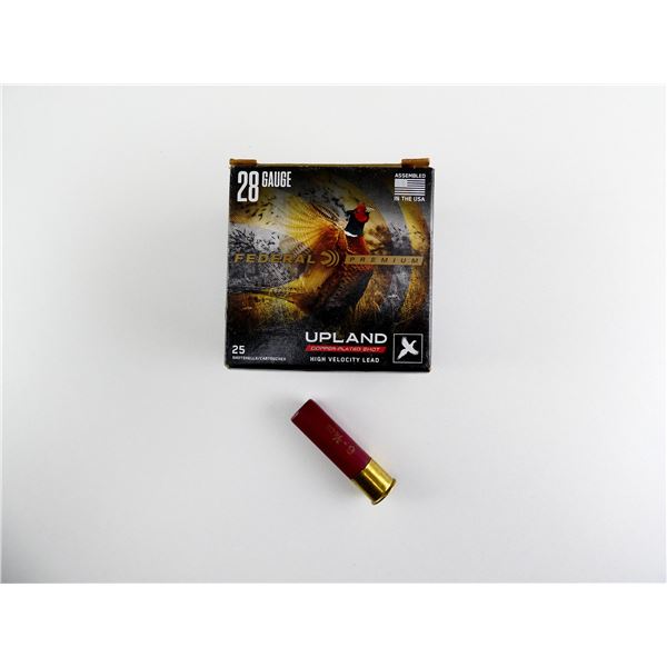 FEDERAL PREMIUM 28 GAUGE 2 3/4" SHOT SHELL AMMO LOT