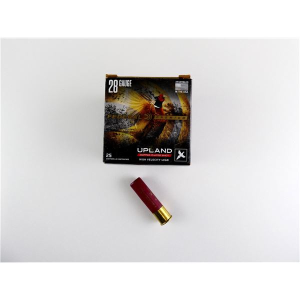 FEDERAL PREMIUM 28 GAUGE 2 3/4" SHOT SHELL AMMO LOT