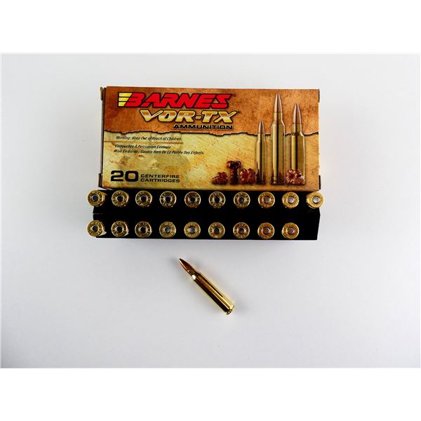 BARNES VOR-TX .223 REM AMMO LOT
