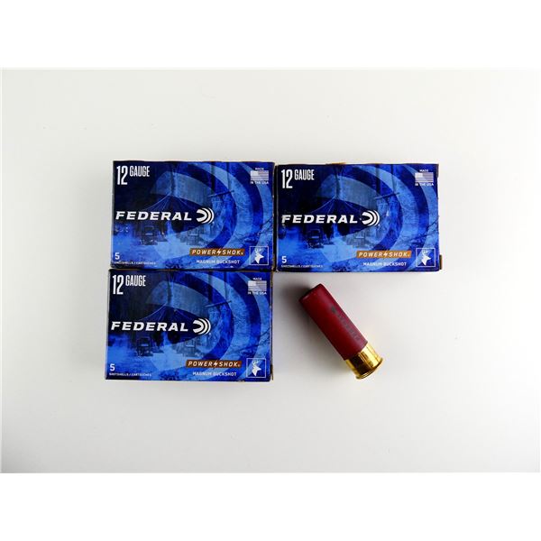 FEDERAL 12 GAUGE 3" MAGNUM SHOT SHELL AMMO LOT