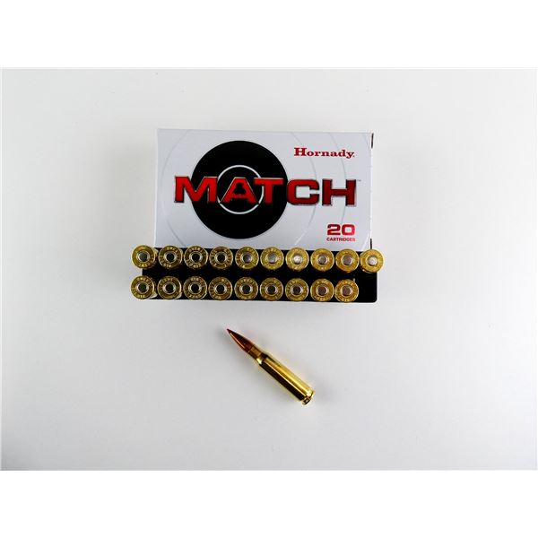 HORNADY MATCH .308 WIN AMMO LOT