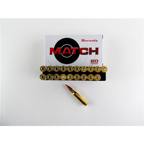 HORNADY MATCH .308 WIN AMMO LOT