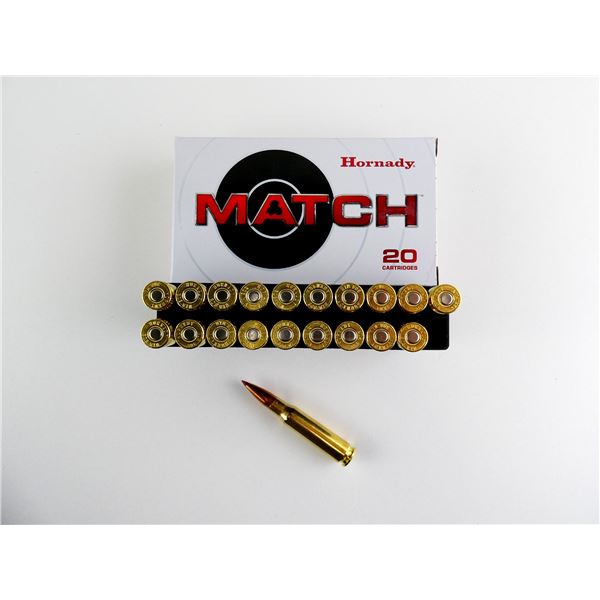 HORNADY MATCH .308 WIN AMMO LOT
