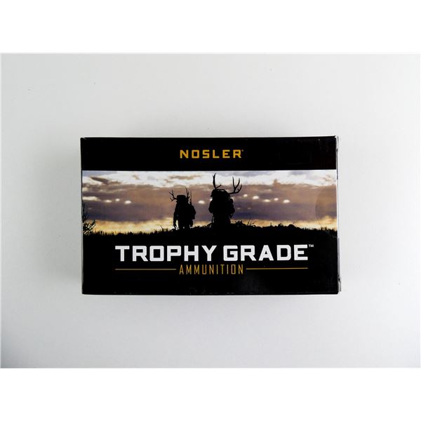 NOSLER TROPHY GRADE 7MM STW AMMO LOT
