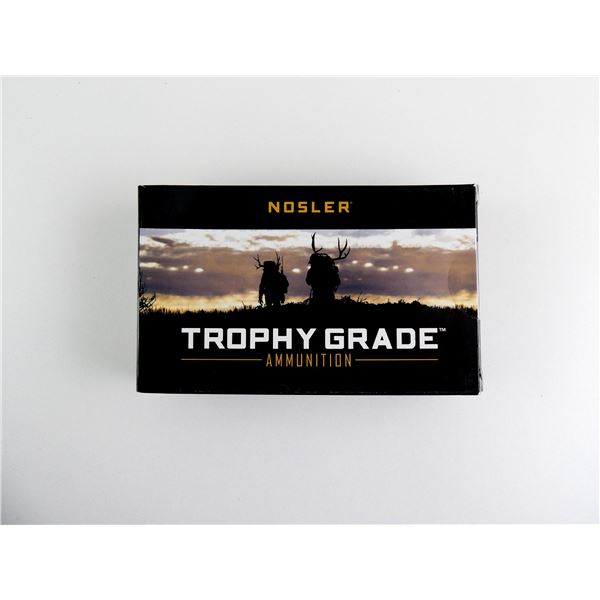 NOSLER TROPHY GRADE 7MM STW AMMO LOT