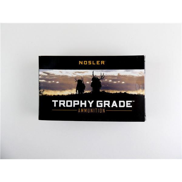 NOSLER TROPHY GRADE 7MM STW AMMO LOT