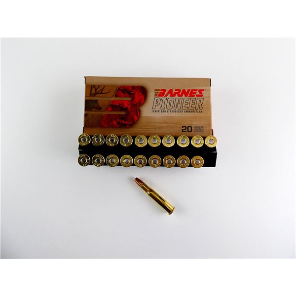 BARNES PIONEER .30-30 WIN AMMO LOT
