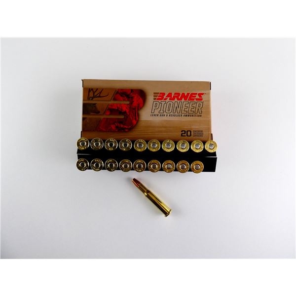 BARNES PIONEER .30-30 WIN AMMO LOT
