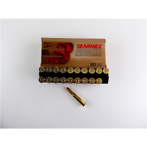 BARNES PIONEER .30-30 WIN AMMO LOT