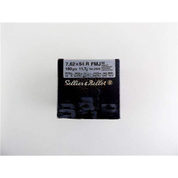 SELLIER & BELLOT 7.62X54R AMMO LOT