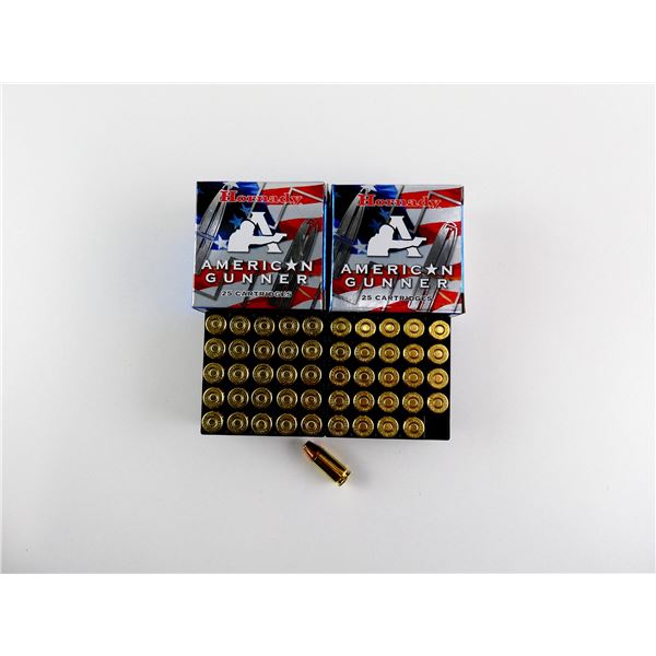 HORNADY AMERICAN GUNNER 9MM LUGER AMMO LOT