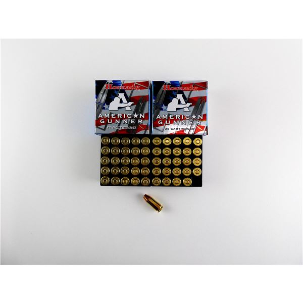 HORNADY AMERICAN GUNNER 9MM LUGER AMMO LOT