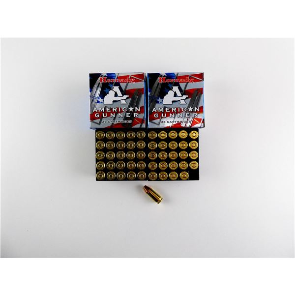 HORNADY AMERICAN GUNNER 9MM LUGER AMMO LOT