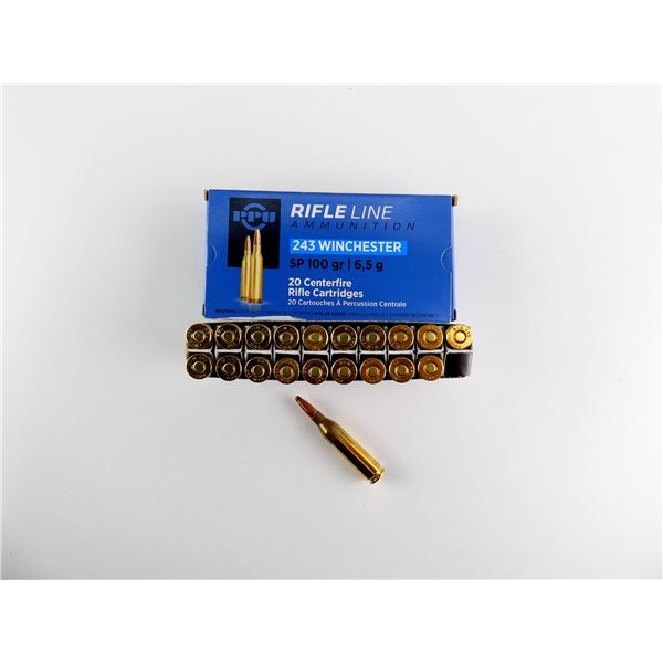 PPU .243 WIN AMMO LOT