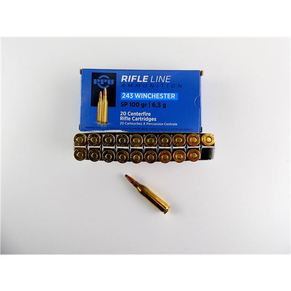PPU .243 WIN AMMO LOT