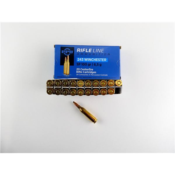 PPU .243 WIN AMMO LOT