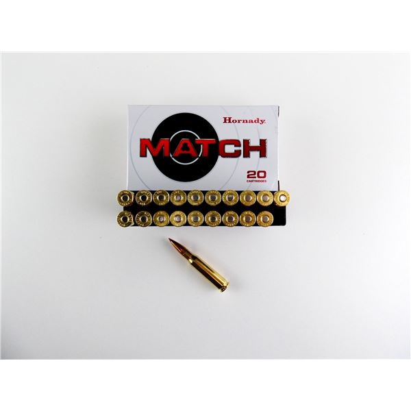 HORNADY MATCH .308 WIN AMMO LOT