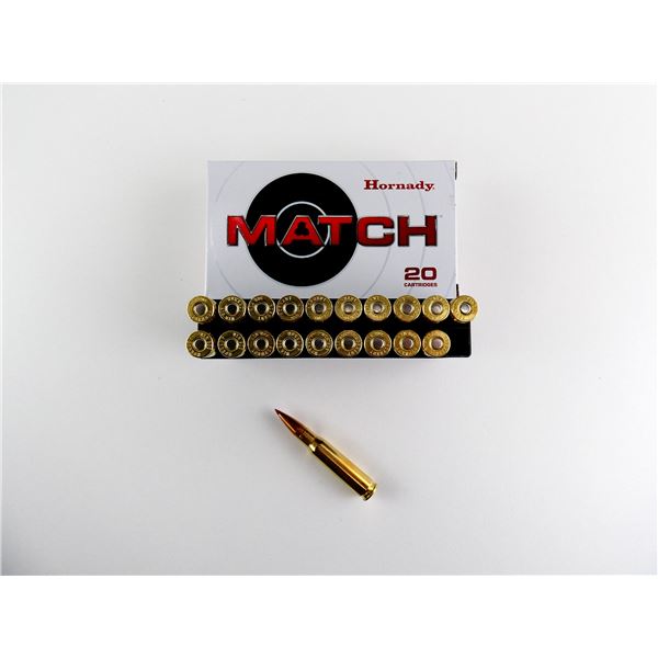 HORNADY MATCH .308 WIN AMMO LOT