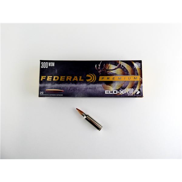 FEDERAL PREMIUM .300 WSM AMMO LOT