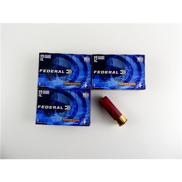 FEDERAL 12 GAUGE 3" MAGNUM SHOT SHELL AMMO LOT
