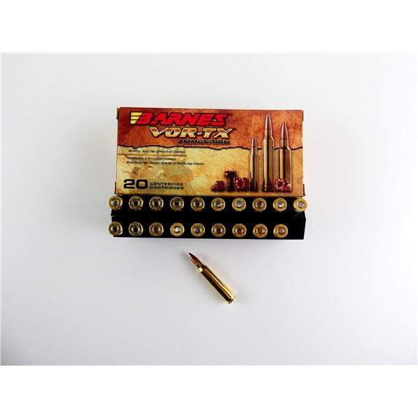 BARNES VOR-TX .223 REM AMMO LOT