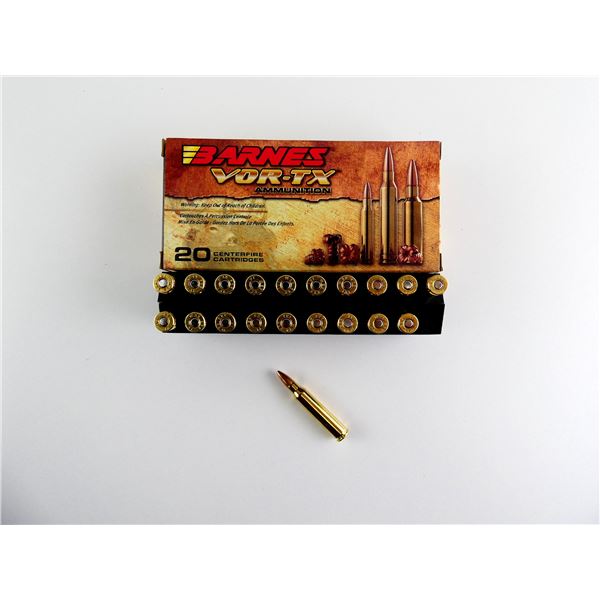 BARNES VOR-TX .223 REM AMMO LOT