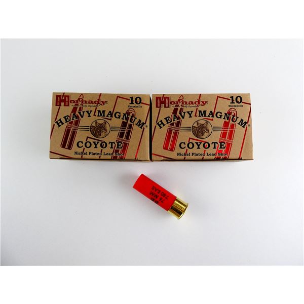 HORNADY 12 GAUGE 3" HEAVY MAGNUM SHOT SHELL AMMO LOT