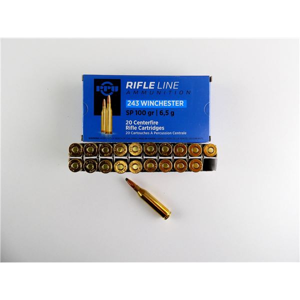 PPU .243 WIN AMMO LOT
