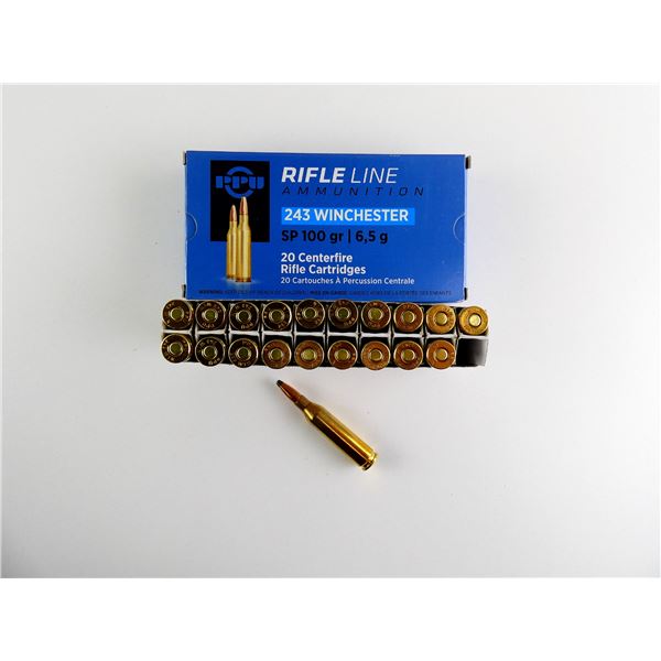 PPU .243 WIN AMMO LOT