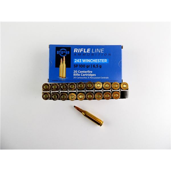 PPU .243 WIN AMMO LOT