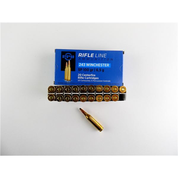 PPU .243 WIN AMMO LOT
