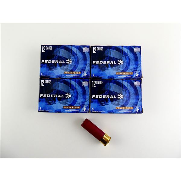 FEDERAL 12 GAUGE 3" MAGNUM SHOT SHELL AMMO LOT