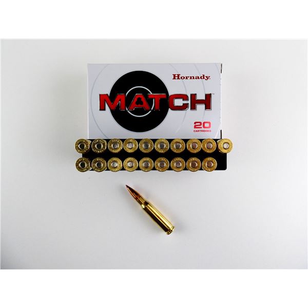 HORNADY MATCH .308 WIN AMMO LOT