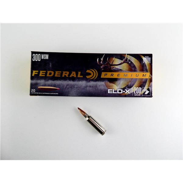 FEDERAL PREMIUM .300 WSM AMMO LOT
