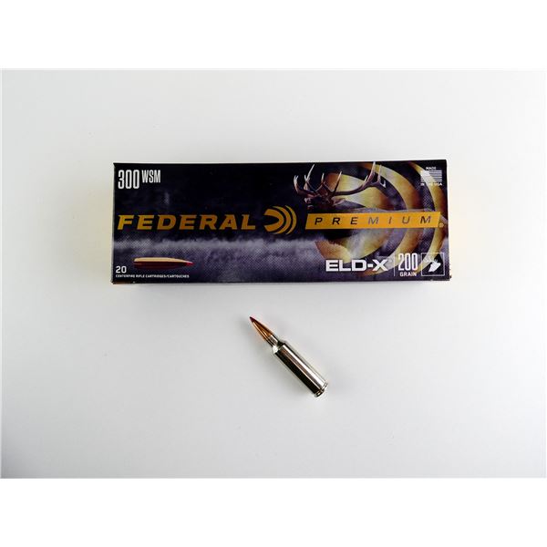 FEDERAL PREMIUM .300 WSM AMMO LOT