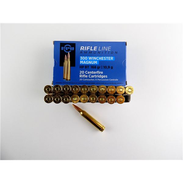 PPU .300 WIN MAG AMMO LOT