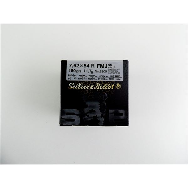 SELLIER & BELLOT 7.62X54R AMMO LOT