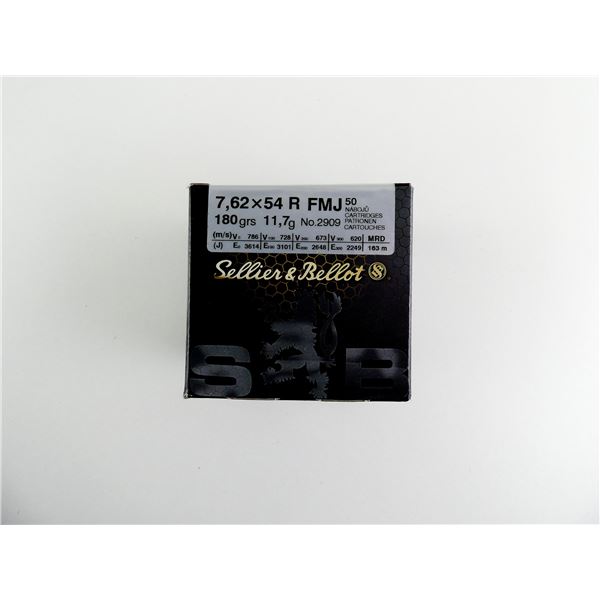 SELLIER & BELLOT 7.62X54R AMMO LOT