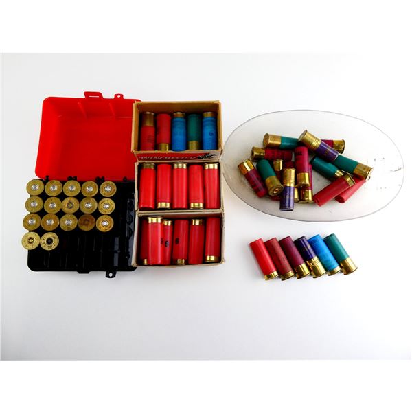 ASSORTED 12 GAUGE 2 3/4" SHOT SHELL AMMO LOT