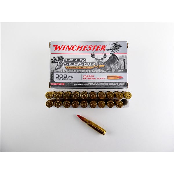 WINCHESTER .308 WIN AMMO LOT