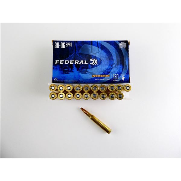 FEDERAL .30-06 SPRG AMMO LOT