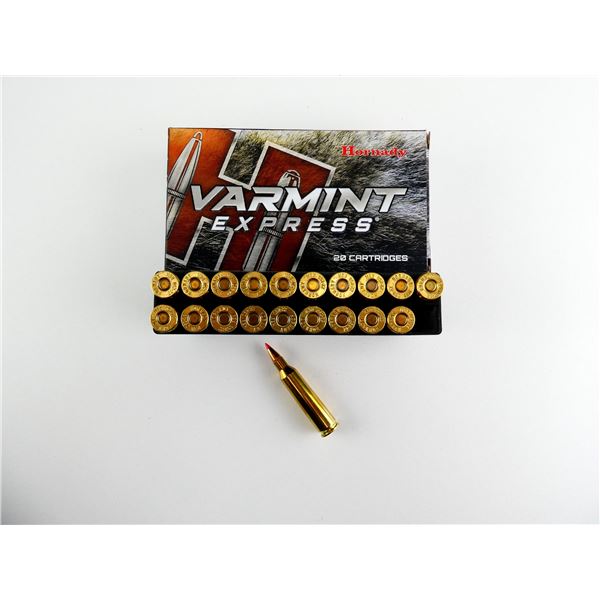HORNADY VARMINT EXPRESS .22-250 REM AMMO LOT