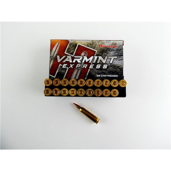HORNADY VARMINT EXPRESS .22-250 REM AMMO LOT