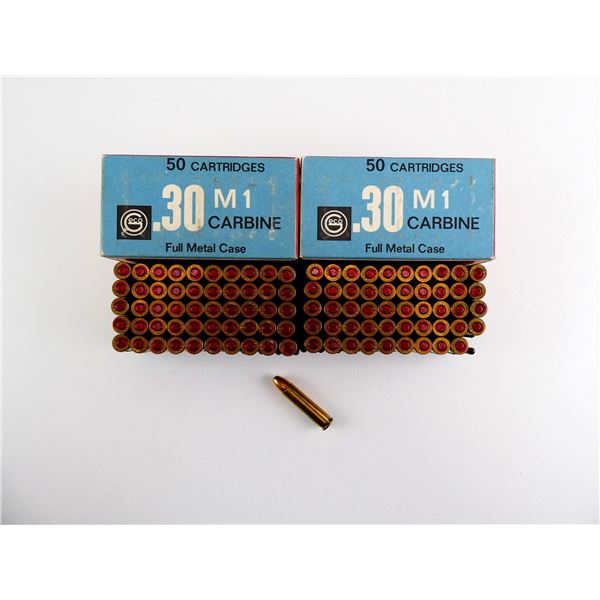 GECO .30 M1 CARBINE AMMO LOT