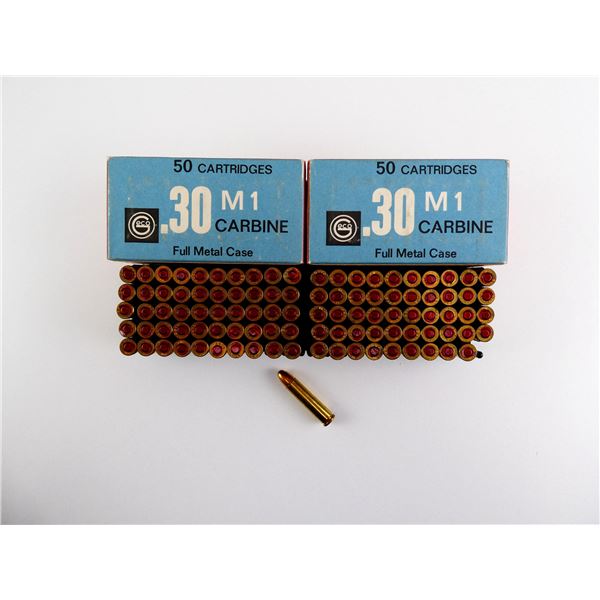 GECO .30 M1 CARBINE AMMO LOT