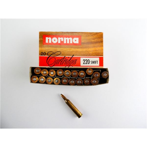 NORMA .220 SWIFT AMMO LOT