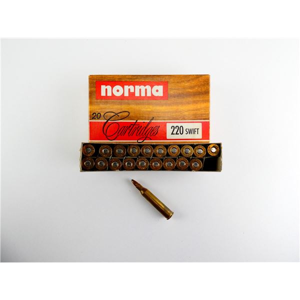 NORMA .220 SWIFT AMMO LOT