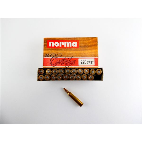 NORMA .220 SWIFT AMMO LOT